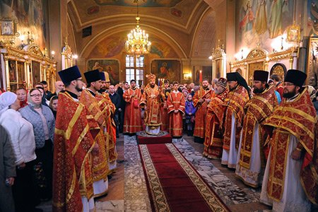 Храм Воскресения Словущего в Даниловской слободе (Патриаршее подворье) г. Москвы