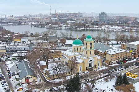 Храм Воскресения Словущего в Даниловской слободе (Патриаршее подворье) г. Москвы