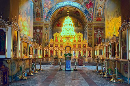 Храм Воскресения Словущего в Даниловской слободе (Патриаршее подворье) г. Москвы